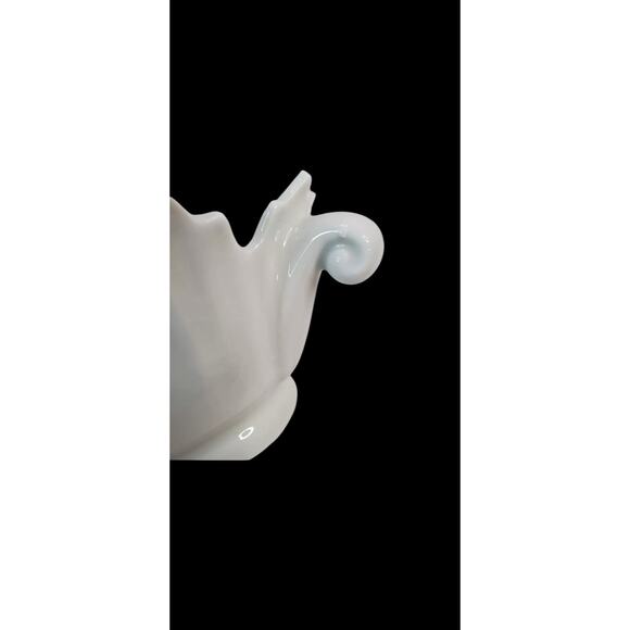 Limoges France Birds and Dragonflies Porcelain Bowl with Handles American Robin - Picture 12 of 14